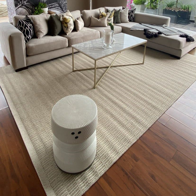 Alfombra Calgary Lana Beige 2901