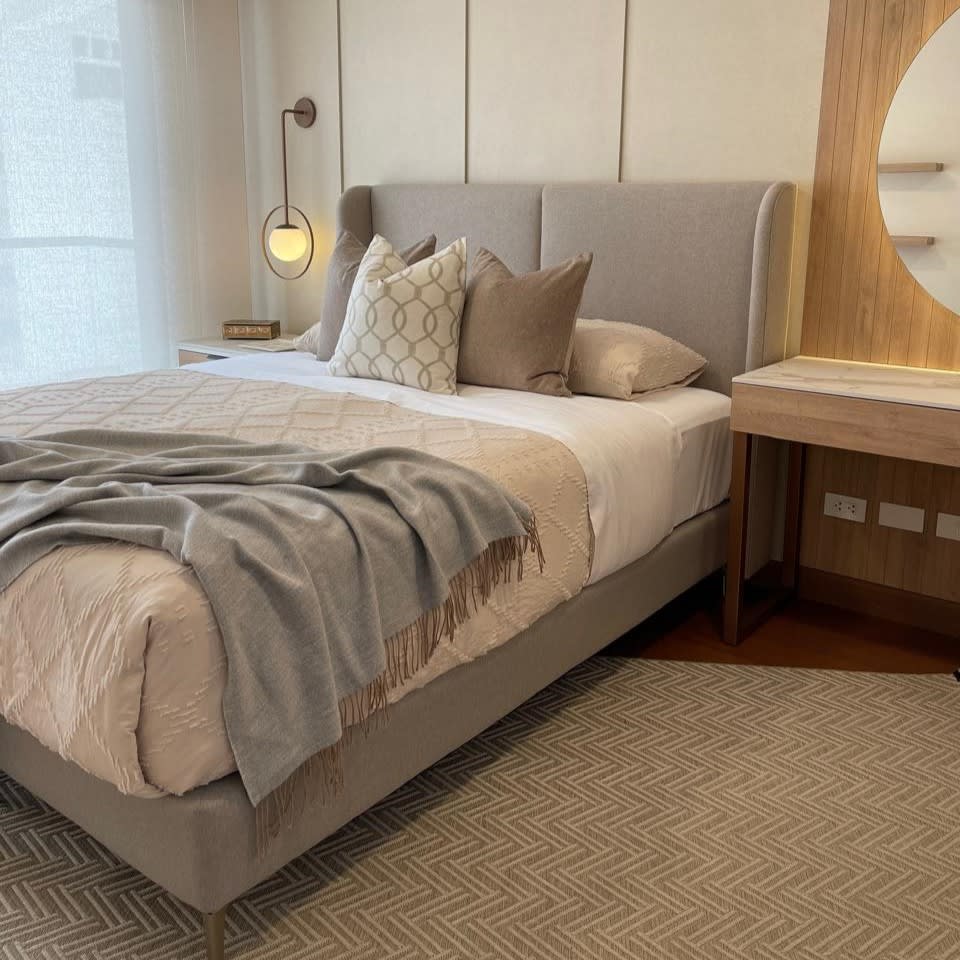 Funda Edredón Rombos Beige1