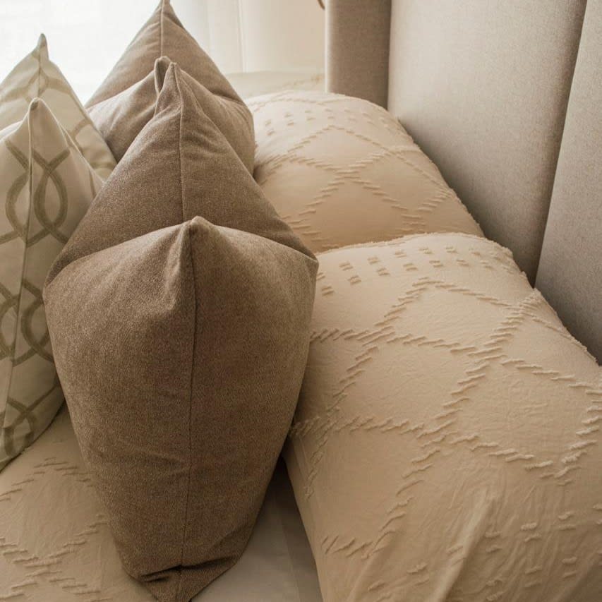 Funda Edredón Rombos Beige6