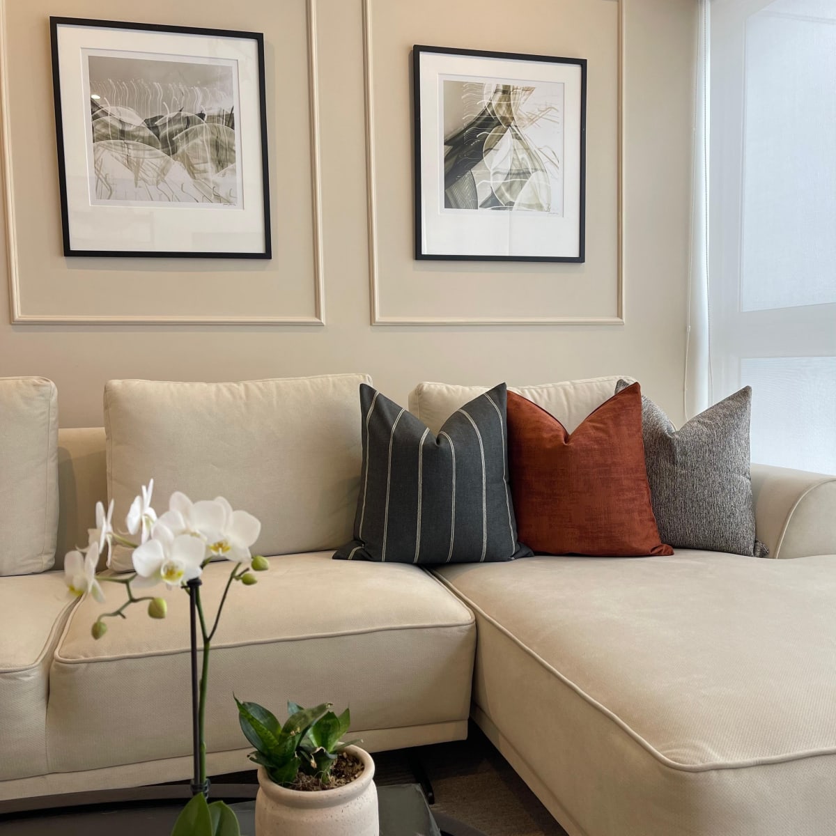 Funda de Cojín Natural Black2