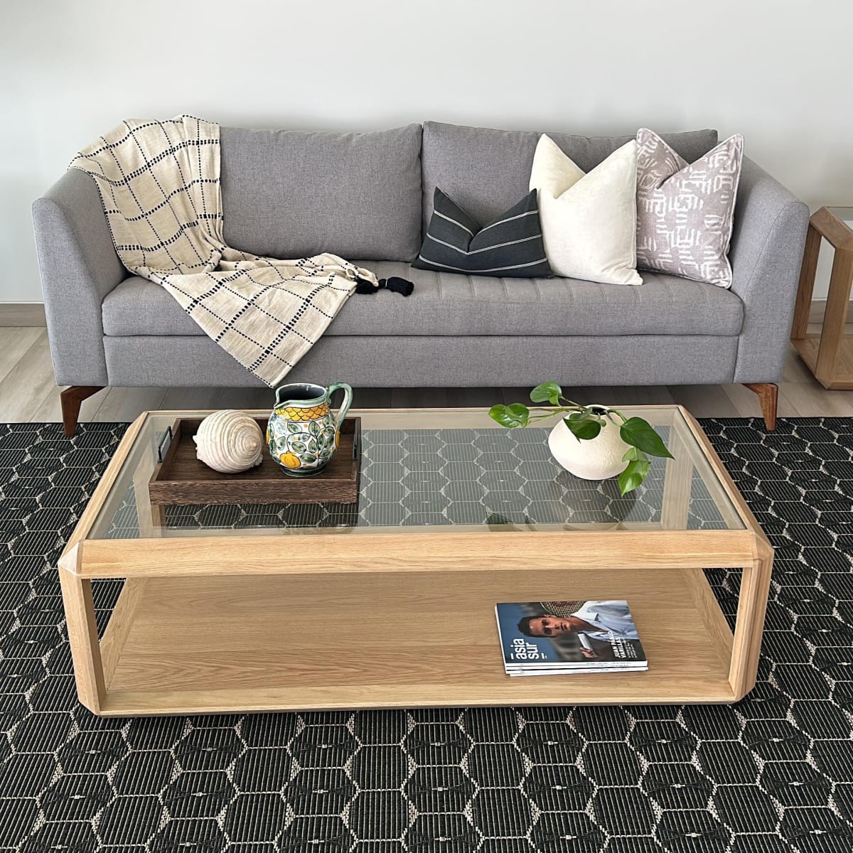 Alofmbra Hexagonal Negra 3309