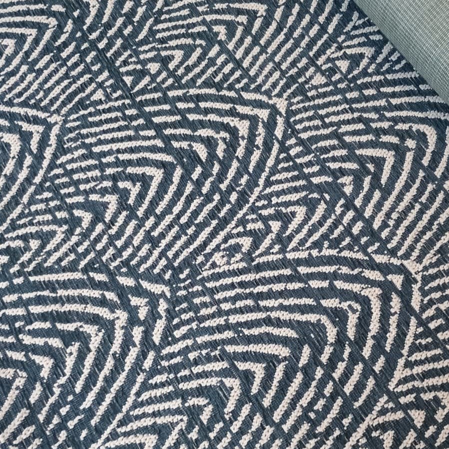 Alfombra Natal Petrol Blue 2303