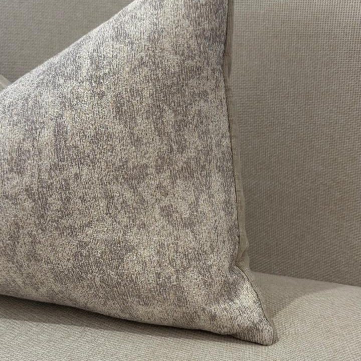 Funda de Cojín Karen Silver Beige Rectangular3