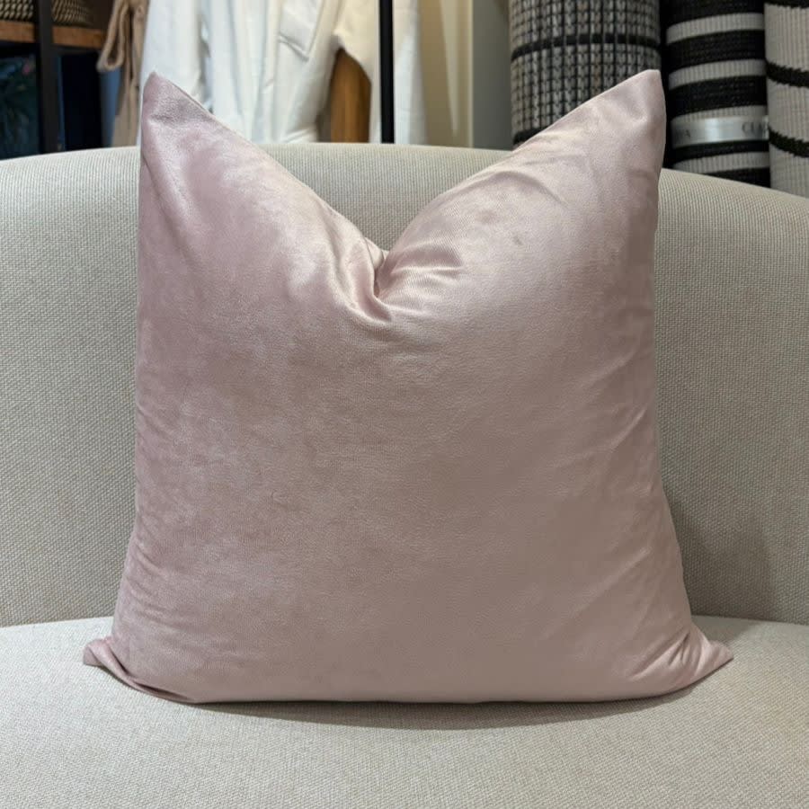 Funda de Cojín Terciopelo Rosa N2