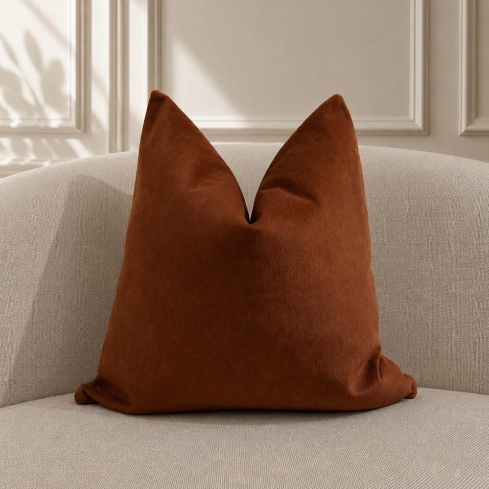 Funda de Cojín Koba Terracota1