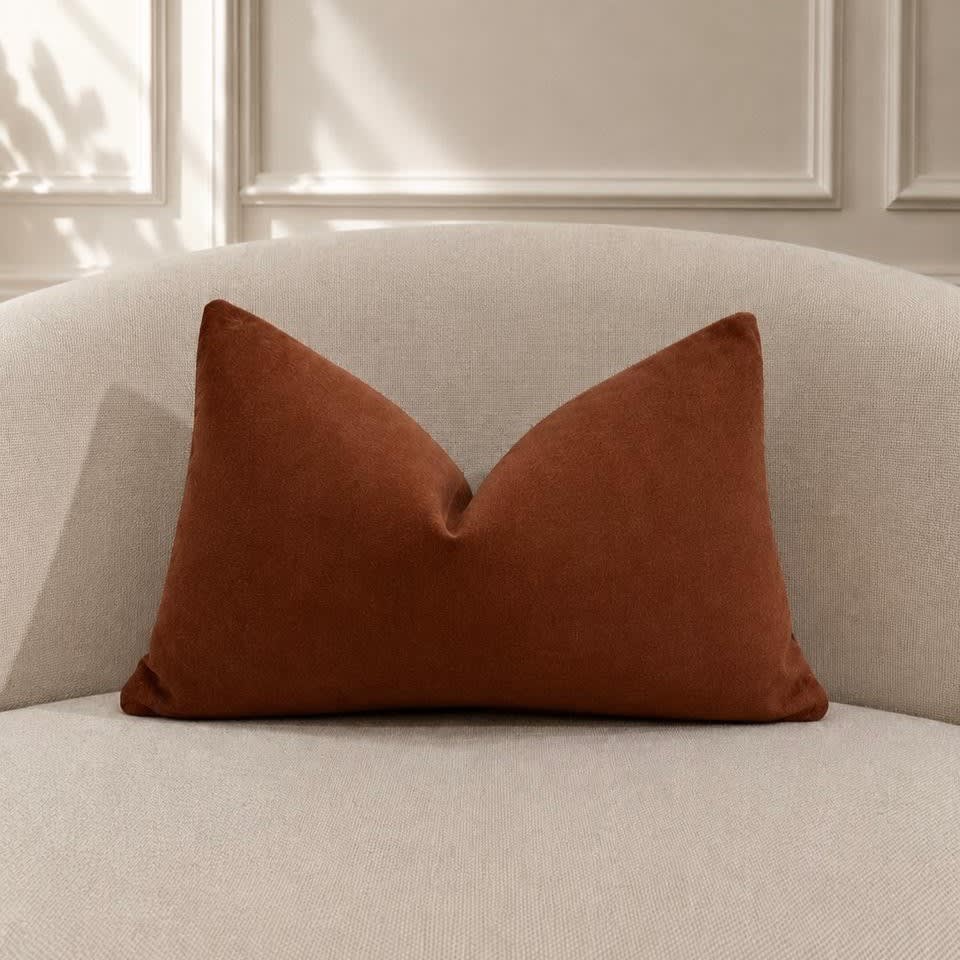 Funda de Cojín Koba Terracota Rectangular1