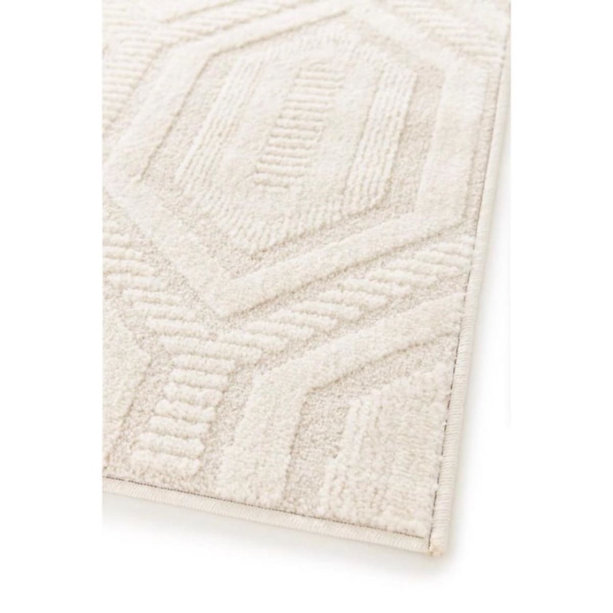 Alfombra Hexagonal Beige 2901