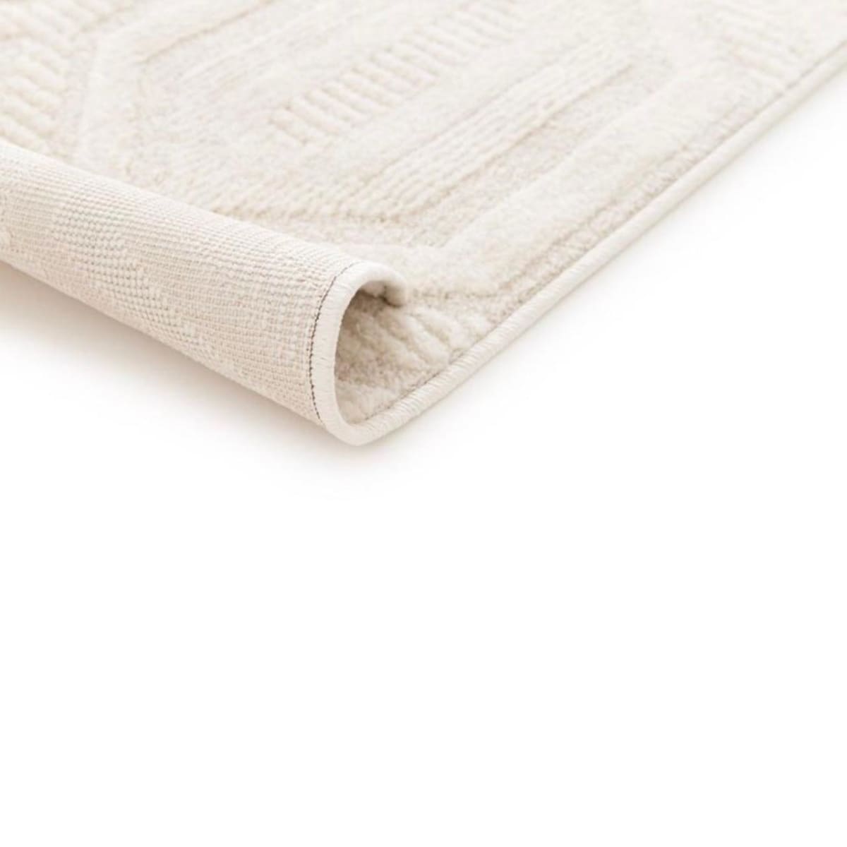 Alfombra Hexagonal Beige 2902