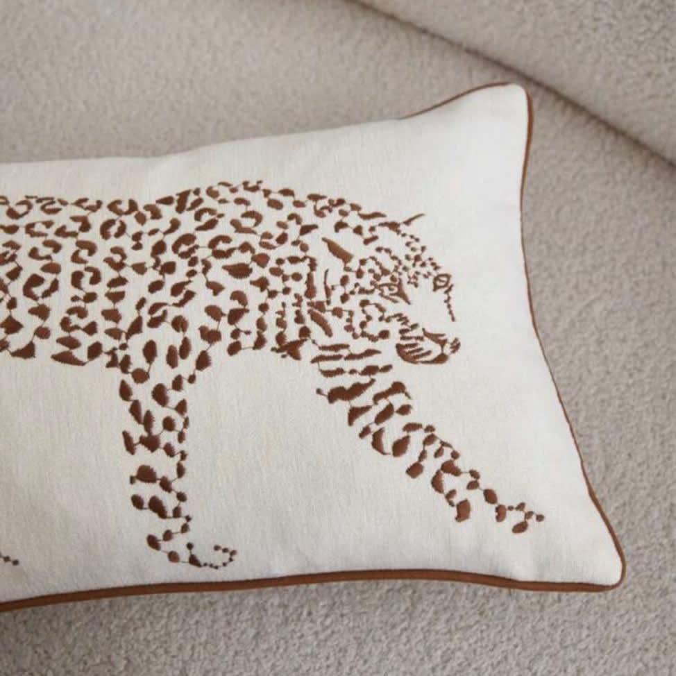 Funda cojín Leopardo3