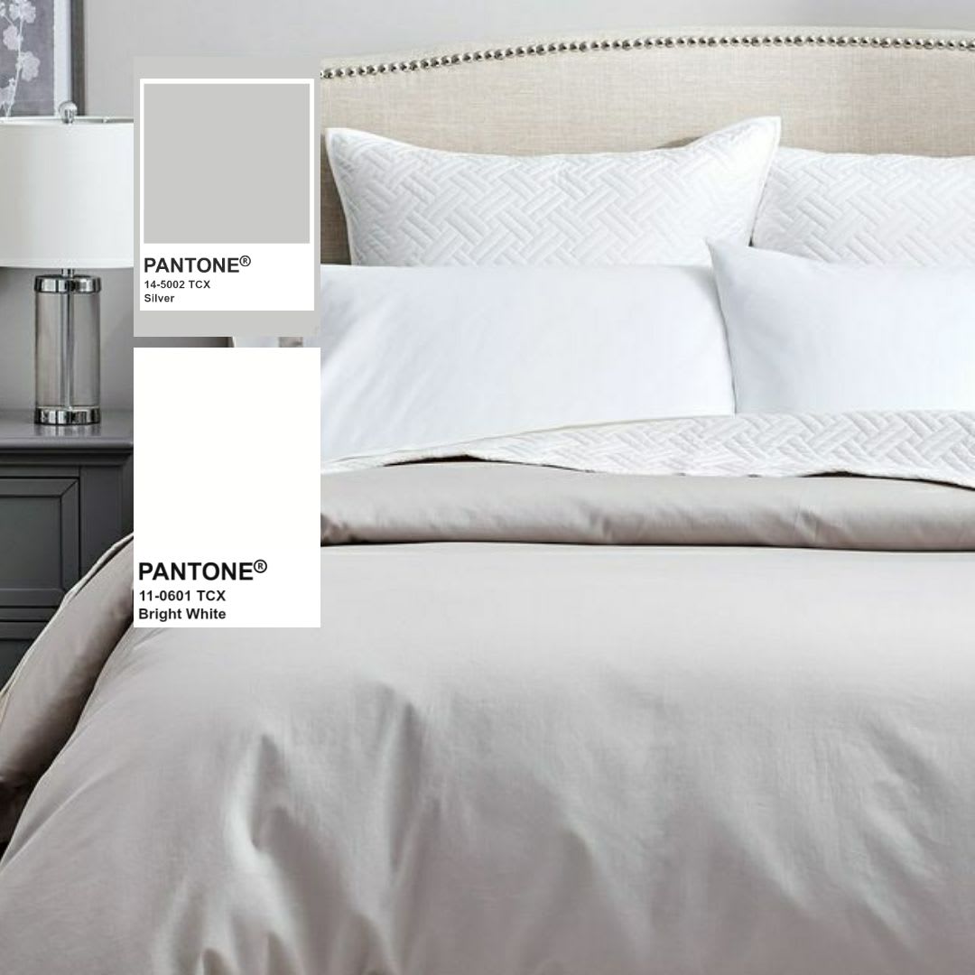 Funda Edredón 400 Hilos Gris Plata2