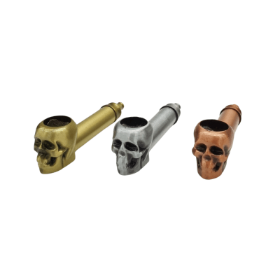 PIPA METAL CALAVERA/SUPERHEROES 9CM