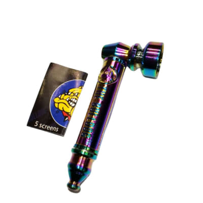 SET PIPA METALICA THE BULLDOG TORNASOL 83MM