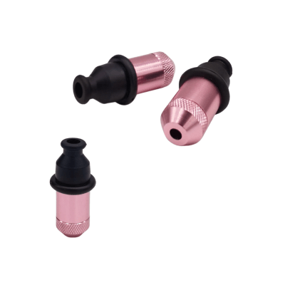 PIPA CHUPETE METAL ROSADA 5CM