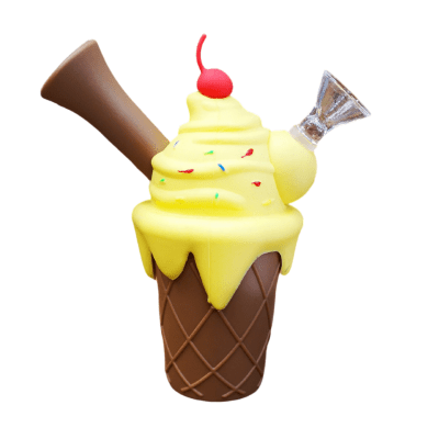 BONG SILICONA HELADO 15CM