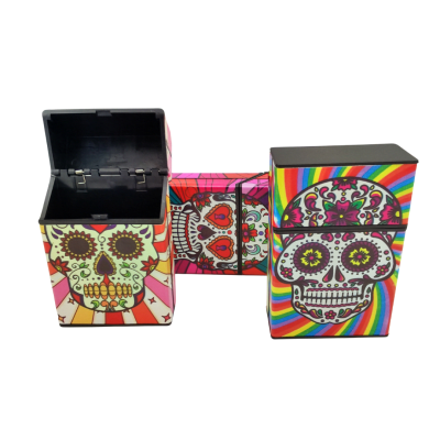 CAJETILLA ACRILICA CATRINA RAINBOW 9.5X6CM
