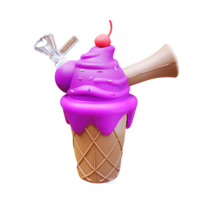 BONG SILICONA HELADO 15CM