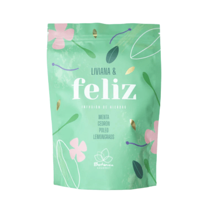 INFUSION HIERBAS BOT LIVIANA Y FELIZ DOYPACK 70GRS