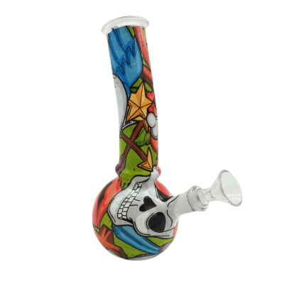 BONG PYREX GRAFFITI 20CM