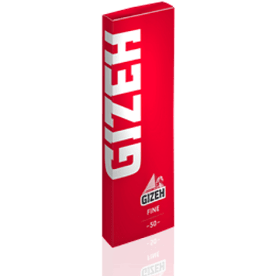 PAPELILLO GIZEH ROJO FINE 1 1/4