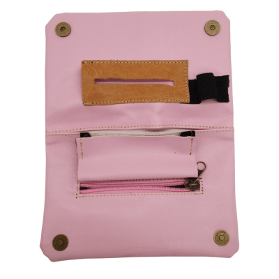 TABAQUERA TABAG GRANDE ECO CUERO ROSADO