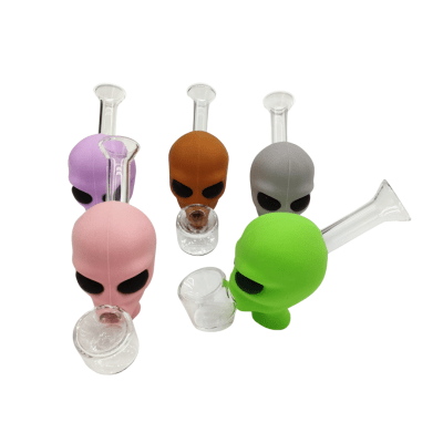 PIPA SILICONA PYREX ALIEN 11CM
