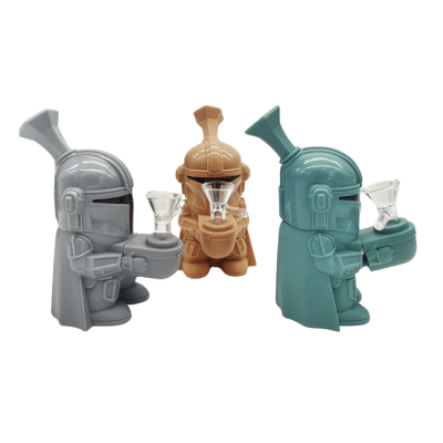BONG SILICONA MANDALORIAN 14CM