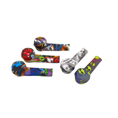 PIPA SILICONA CON TAPA DISEÑO