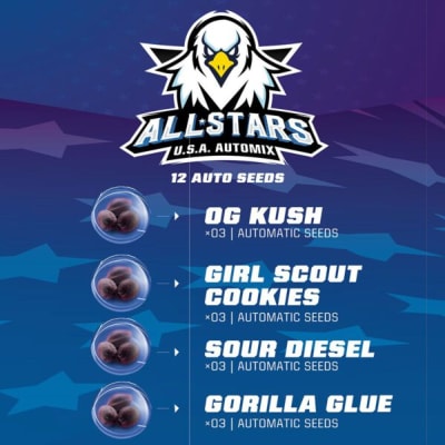 ALL STAR USA 12 SEMILLAS