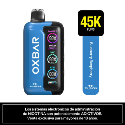 OXBAR TRIFUSION 45MG/ML-45K BLUEBERRY RASPBERRY