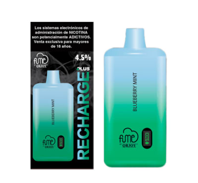 VAPO FUME ULTRA 4.5%NIC 10000PUFF BLUEBERRY MINT