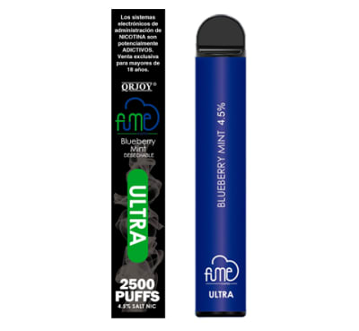 VAPO FUME ULTRA 4.5%NIC 2500PUFF BLUEBERRY MINT