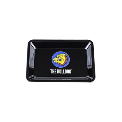 BANDEJA METAL BULLDOG AMSTERDAM LOGO