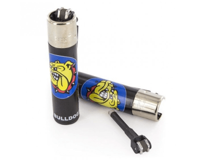 ENCENDEDOR CLIPPER BULLDOG AMSTERDAM NEGRO