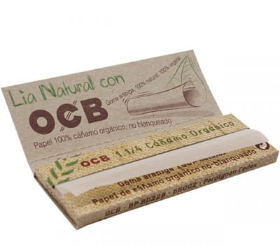PAPELILLO OCB CAÑAMO ORGANICO 1 1/4