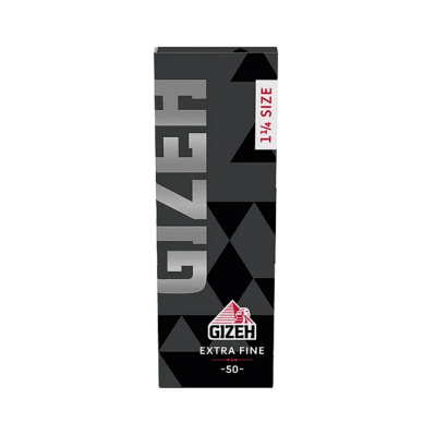 PAPELILLO GIZEH NEGRO 1 1/4