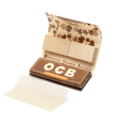 PAPELILLO OCB VIRGIN 1 1/4 + TIPS