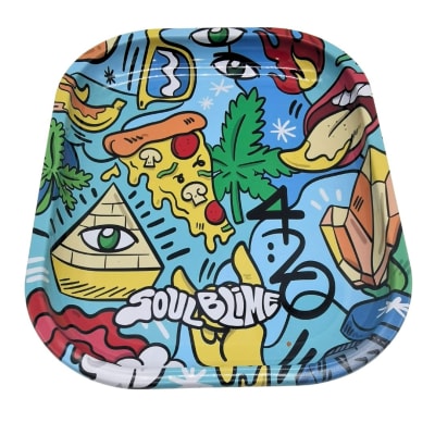 BANDEJA METALICA DISEÑOS MIX SOULBLIME