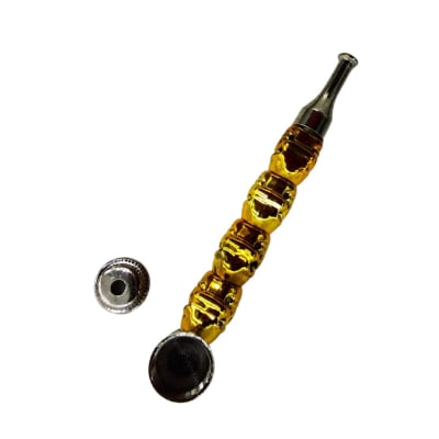 PIPA METALICA 4 CALAVERAS