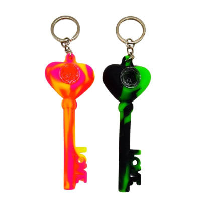 PIPA LLAVERO SILICONA LOVE 10CM