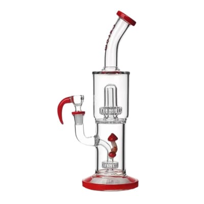 BONG MUSHROOM WATERPIPE 30CM CALVO GLASS