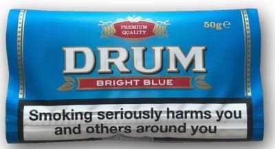 TABACO DRUM BRIGHT BLUE 50GRS