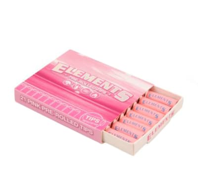 FILTRO ELEMENTS TIPS PINK PRE ENROLADOS