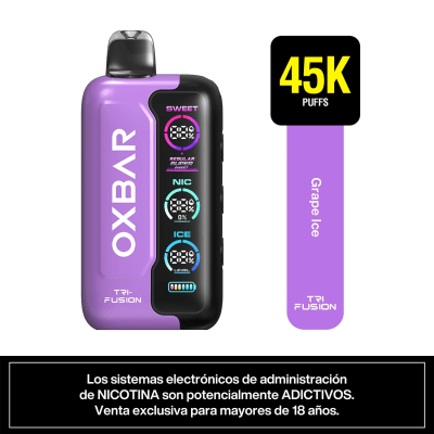 OXBAR TRIFUSION 45MG/ML-45K GRAPE ICE