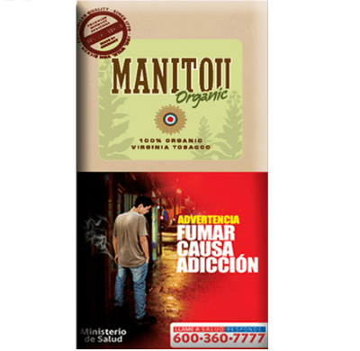 TABACO MANITOU ORGANICO 40GRS