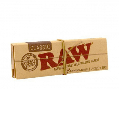 PAPELILLO RAW CONNOISSEUR 1 1/4 + TIPS
