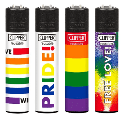 ENCENDEDOR CLIPPER PRIDE LOVE