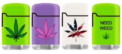 ENCENDEDOR ZENGAZ DISEÑO LEAVES ZL3