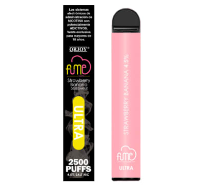 VAPO FUMEULTRA 4.5%NIC 2500PUFF STRAWBERRY BANANA
