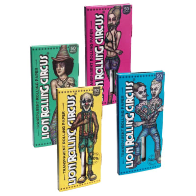 PAPELILLO LION ROLLING CIRCUS TRANSPARENTE REGULAR