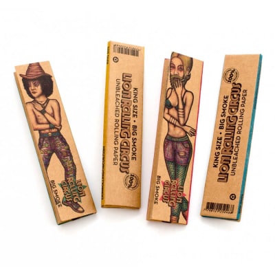 PAPELILLO LION ROLLING CIRCUS UNBLEACHED BIG SMOKE